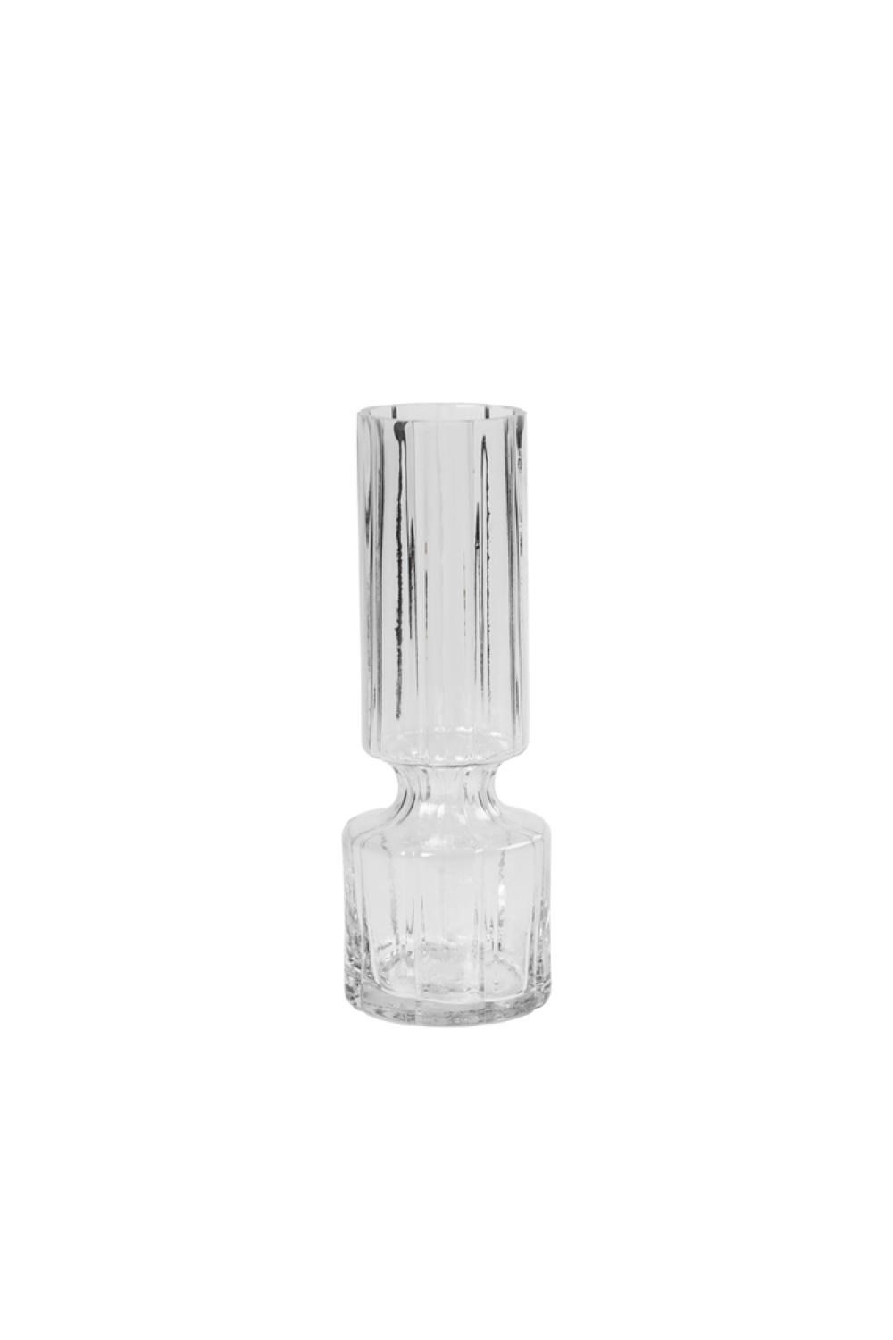 Vase Hyazinthe; Durchmesser: 8 cm; Höhe: 20 cm; Klar