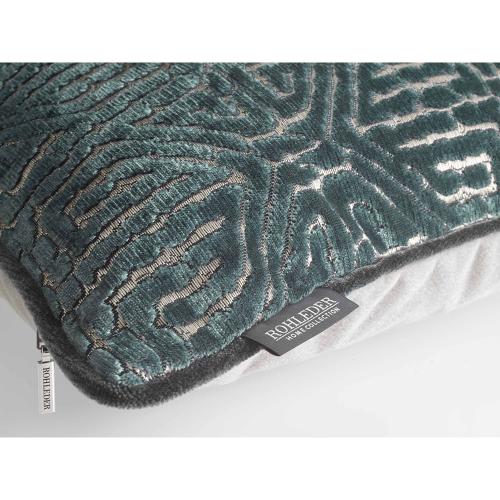 Kissen Maze; Format: 60 x 40 cm; Hellblau