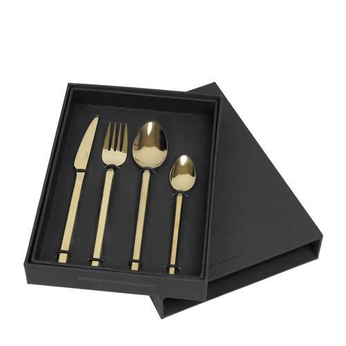 Tvis Besteck; Titanum Rose Gold; Set (16)