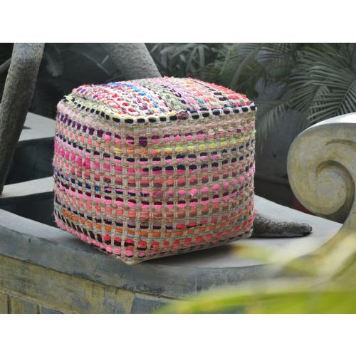 Sitzhocker Multi Color Unikat