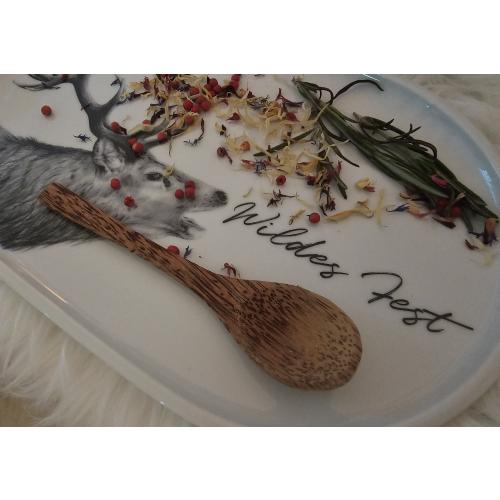 Platte Wildes Fest; 30 x 19 cm