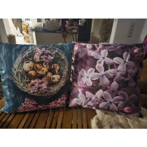 Kissen LILAC; 45 x 45 cm