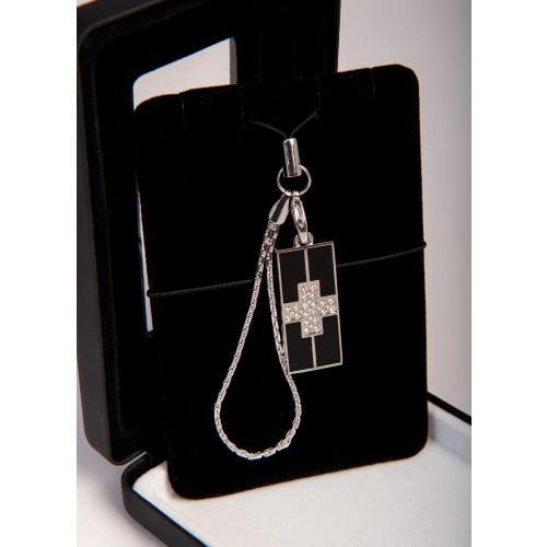 USB Stick Schmuck-Anhänger mit echten Swarovskisteinen