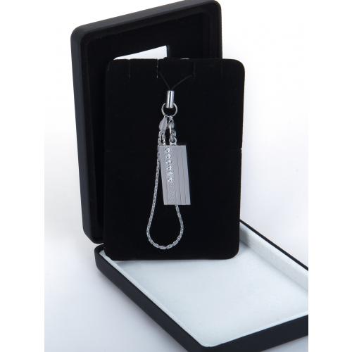 USB Stick Schmuck-Anhänger mit echten Swarovskisteinen