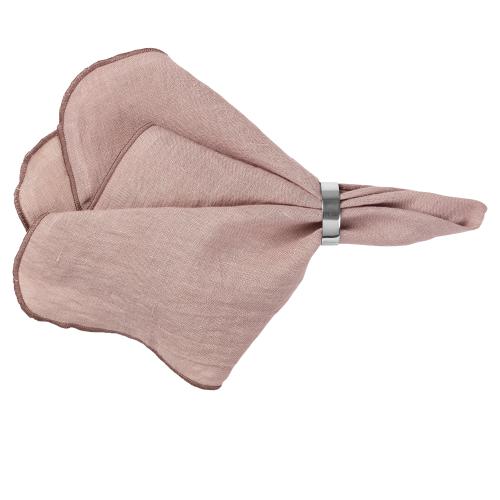 Gracie Serviette FAWN; Breite: 45 cm; Länge: 45 cm