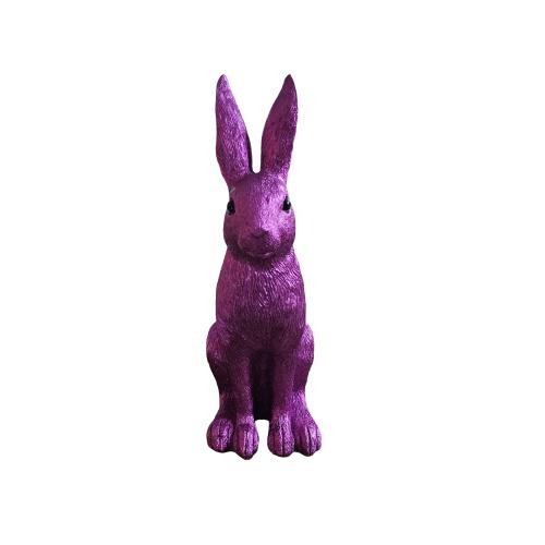 Hase TroupleR; stehend; ca. 26 cm; Farbe: Lila