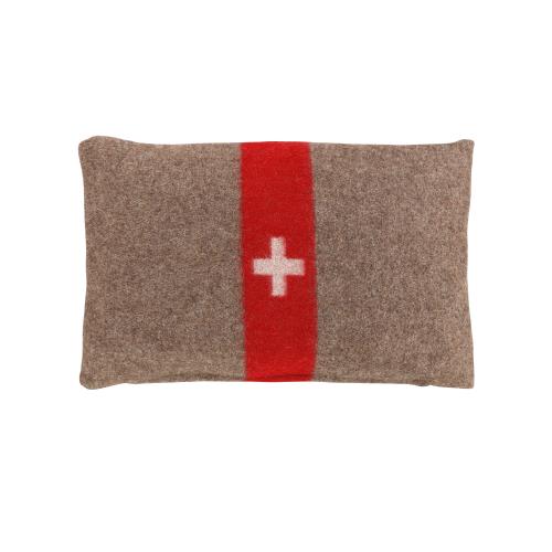 Armeekissen; 45 x 45 cm; Braun