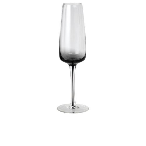 SMOKE Champagnerglas; Durchmesser: 7 x Höhe: 23 cm, 20 cl; Farbe: Grau