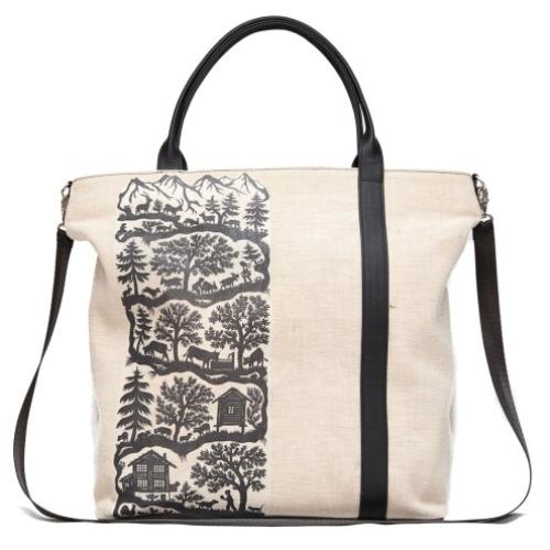 Shopper: Scherenschnitt:; 30 x 35 x 8 cm