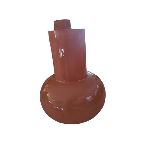 Vase (Set); Höhe: ca. 27 cm / 22 cm; Altrosa