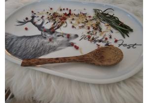 Platte Hirsch; 30 x 19 cm