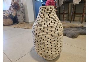 Vase; Natur; Höhe ca. 50 cm