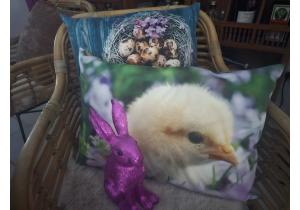 Kissen Just Here; 35 x 50 cm