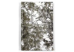 Notizbuch Blättermotiv grün