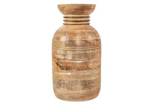 Vase Mangoholz; ca. 27,5 cm