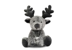 Türstopper Rentier; 22 cm Grau