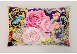 Kissen; Motiv: Kolibri; Format; 60 x 35 cm