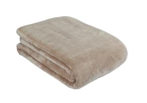 Decke Cashmina; 150 x 200 cm; Nougat
