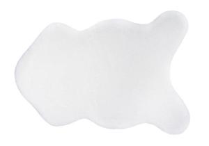 Kunstfell Flupi; 60 x 90 cm; Taupe