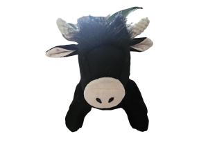 Türstopper Hochlandkuh; 18 cm; Schwarz