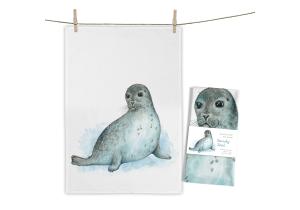 Geschirrtuch Sandy Seal; Maße: ca. 70 x 50 cm