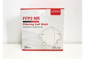 2.300 Stk. FFP2 Maske mit Gummizug; Weiss; Sonderposten