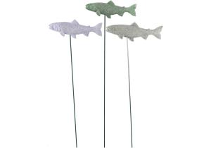 Polyfisch Zahara auf Stab; Blau