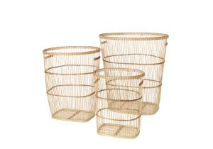 Korb Set (3) Sabbie; 54 x 60 x 48 cm