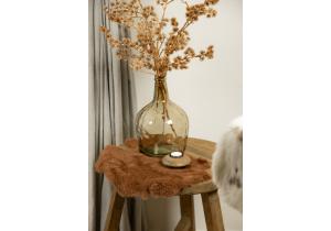 Fell Kaninchen Rost;  40 cm