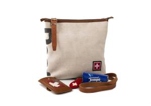 Hängetasche Postsack; 27 x 29 x 6 cm