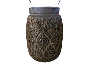 Vase (Set), Keramik; Höhe: ca. .27/21 cm