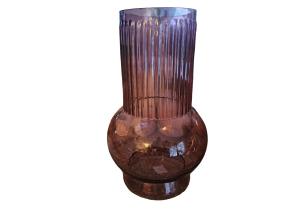Vase; Höhe ca. 33 cm; Lila