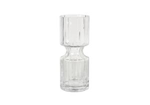 Vase Hyazinthe; Durchmesser: 8 cm; Höhe: 20 cm; Farbe: Klar