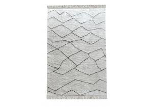 Teppich Naturfaser, Natur/Weiß; 160 x 230 cm