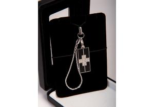 USB Stick Schmuck-Anhänger mit echten Swarovskisteinen