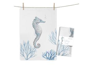 Geschirrtuch Seahorse Coral; ca. 70 x 50 cm