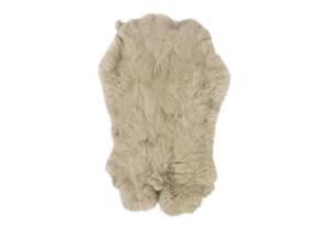 Fell Kaninchen Beige;  40 cm