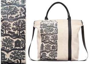 Shopper: Scherenschnitt:; 30 x 35 x 8 cm